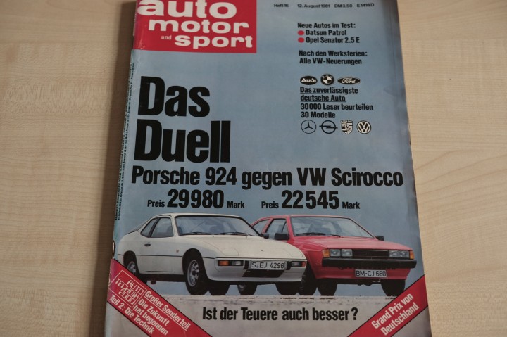 Auto Motor und Sport 16/1981
